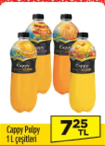 Cappy Pulpy 1 l Çeşitleri image