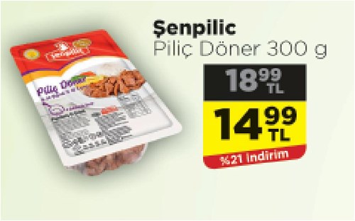 Şenpiliç Piliç Döner 300 g image