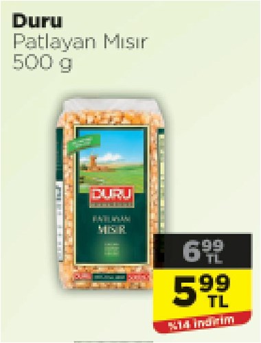 Duru Patlayan Mısır 500 g image