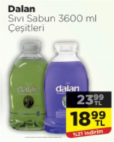 Dalan Sıvı Sabun 3600 ml Çeşitleri image