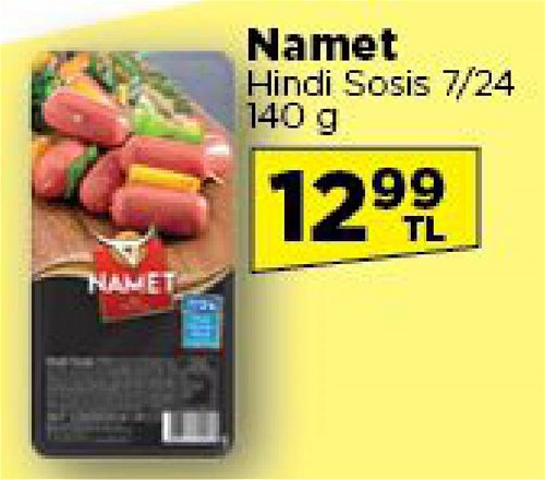 Namet Hindi Sosis 7/24 140 g image