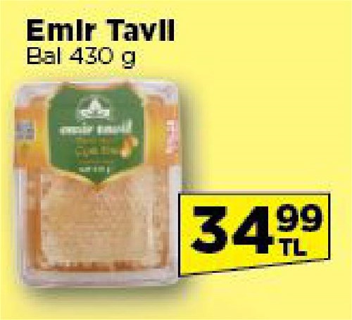 Emir Tavli Bal 430 g image