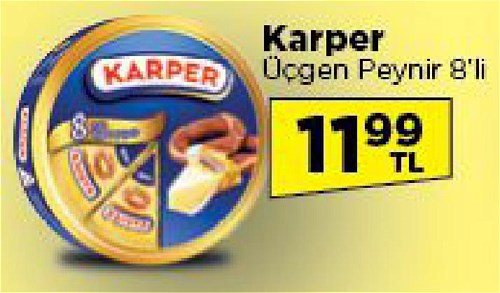 Karper Üçgen Peynir 8'li image