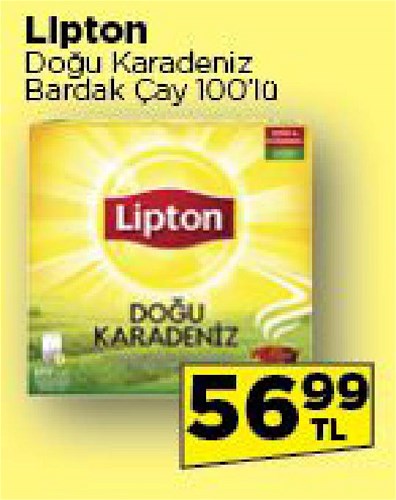 Lipton Doğu Karadeniz Bardak Çay 100'lü image