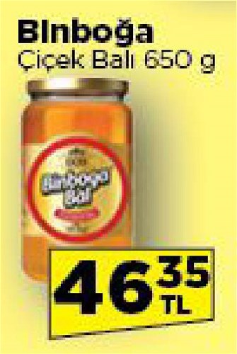Binboğa Çiçek Balı 650 g image
