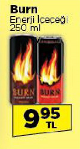 Burn Enerji İçeceği 250 ml image