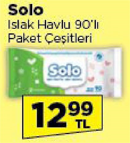 Solo Islak Havlu 90'lı Paket Çeşitleri image