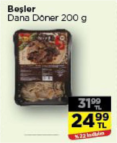 Beşler Dana Döner 200 g image