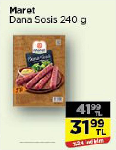 Maret Dana Sosis 240 g image