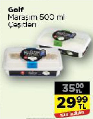 Golf Maraşım 500 ml Çeşitleri image