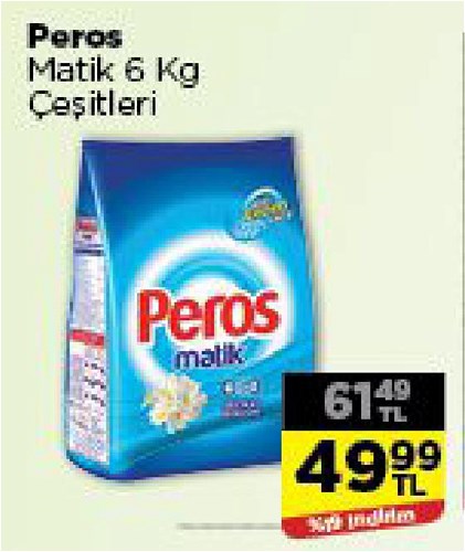Peros Matik 6 Kg Çeşitleri image