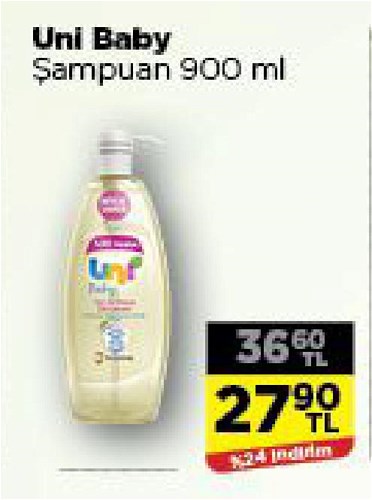 Uni Baby Şampuan 900 ml image