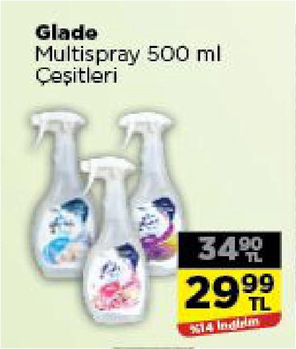 Glade Multispray 500 ml Çeşitleri image