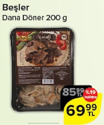Beşler Dana Döner 200 g image