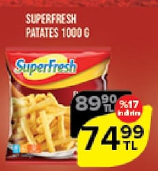 Superfresh Patates 1000 g image