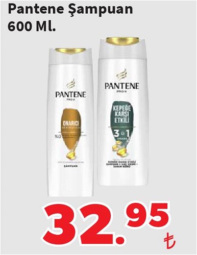 Pantene Şampuan 600 ml image