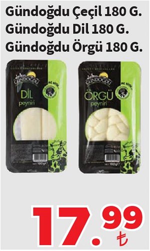 Gündoğdu Çeçil/Dil/Örgü 180 g image