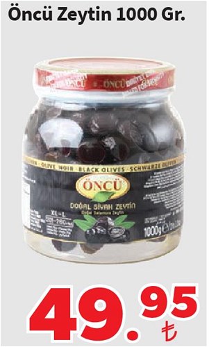 Öncü Zeytin 1000 Gr image