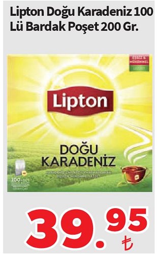 Lipton Doğu Karadeniz 100 Lü Bardak Poşet 200 Gr image