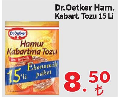 Dr. Oetker Ham Kabart Tozu 15 Li image