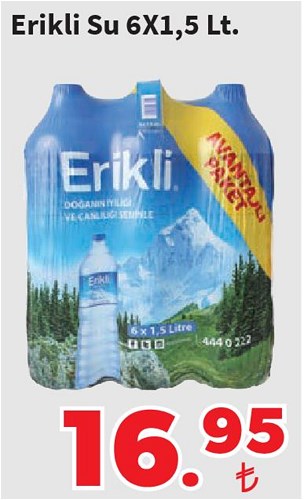 Erikli Su 6x1.5 Lt image