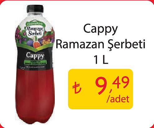 Cappy Ramazan Şerbeti 1 L image