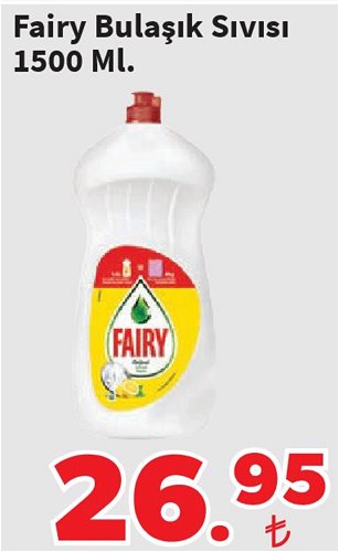 Fairy Bulaşık Sıvısı 1500 Ml image