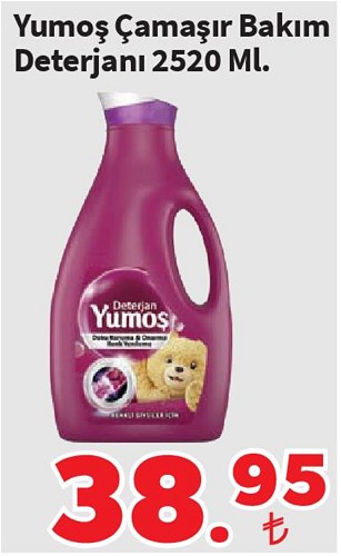 Yumoş Çamaşır Bakım Deterjanı 2520 Ml image