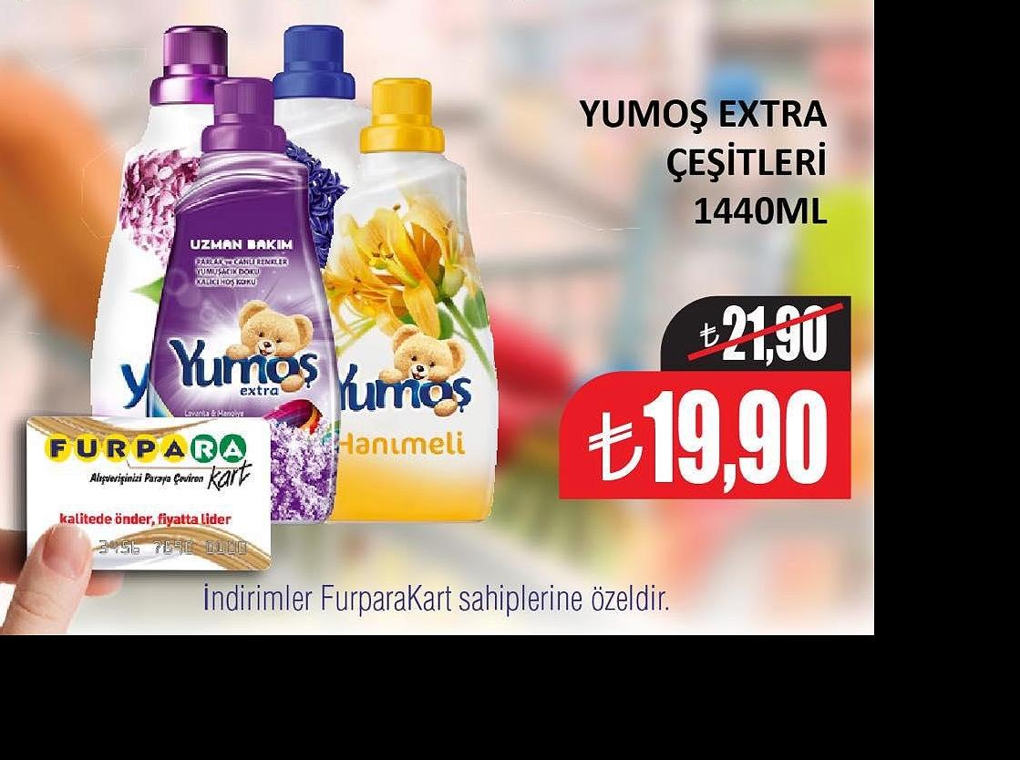 Yumoş Extra Çeşitleri 1440ml image