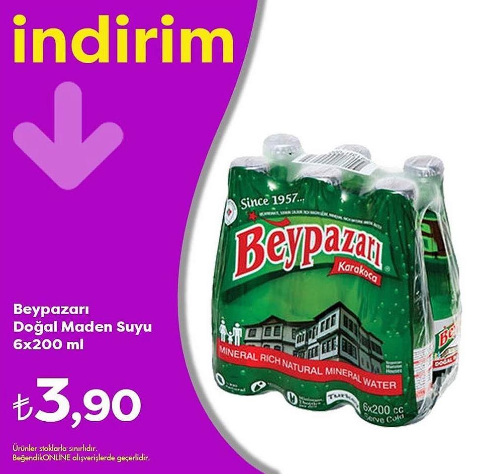 Beypazarı Doğal Maden Suyu 200 Ml 6 Adet image