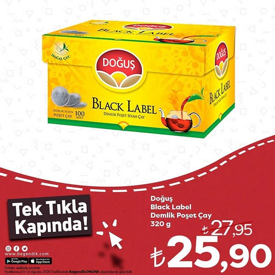 Doğuş Black Label Demlik Poşet Çay 320 G image