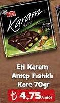 Eti Karam Antep Fıstıklı Kare 70gr image