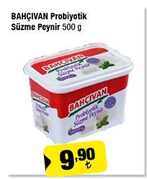 Bahçıvan Probiyotik Süzme Peynir 500 G image