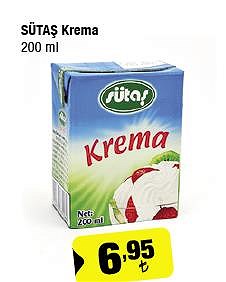 Sütaş Krema 200 ml image