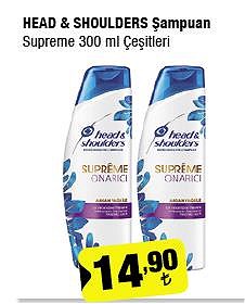 Head & Shoulders Şampuan Supreme 300 ml Çeşitleri image