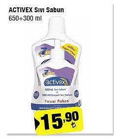 Activex Sıvı Sabun 650+300 ml image