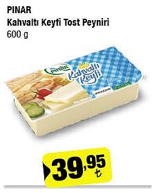 Pınar Kahvaltı Keyfi Tost Peyniri 600 g image