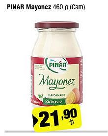 Pınar Mayonez 460 g Cam image