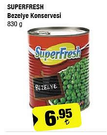 Superfresh Bezelye Konservesi 830 g image