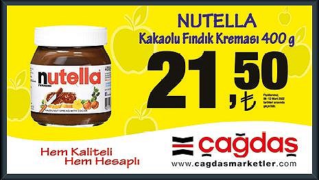 Nutella Kakaolu Fındık Kreması 400 g image