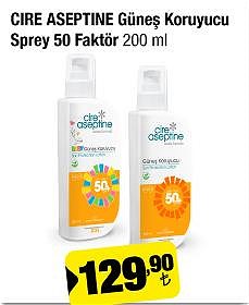 Cire Aseptine Güneş Koruyucu Sprey 50 Faktör 200 ml image