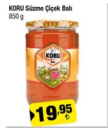 Koru Süzme Çiçek Balı 850 G image