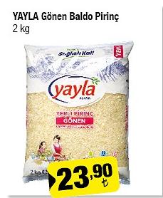 Yayla Gönen Baldo Pirinç 2 Kg image