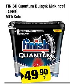 Finish Quantum Bulaşık Makinesi Tableti 50'li Kutu image