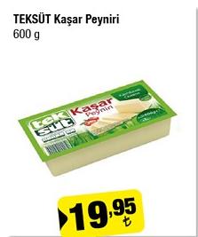 Teksüt Kaşar Peyniri 600 G image