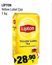 Lipton Yellow Label Çay 1 Kg image