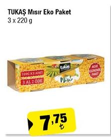 Tukaş Mısır Eko Paket 3х220 G image