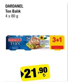 Dardanel Ton Balık 4х80 G image