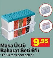Masa Üstü Baharat Seti 6'lı image