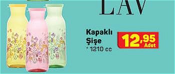Lav Kapaklı Şişe 1210 cc image